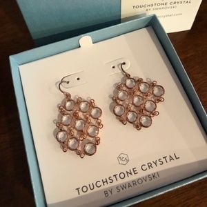 Chanelle Bib Earrings by Swarovski